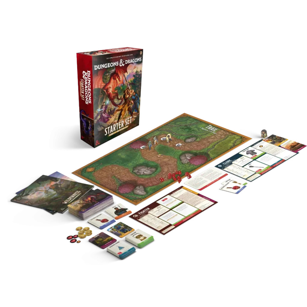 dungeons and dragons starter set heroes of the borderlands d and d 2025 startov komplekt d47050000 board game 30480 30480 q774 30